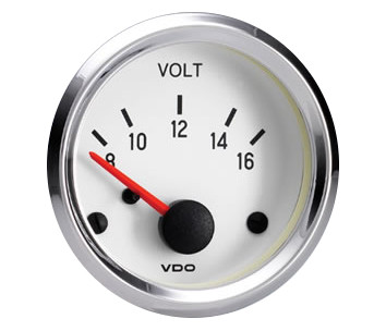 VDO Voltmeter Gauge